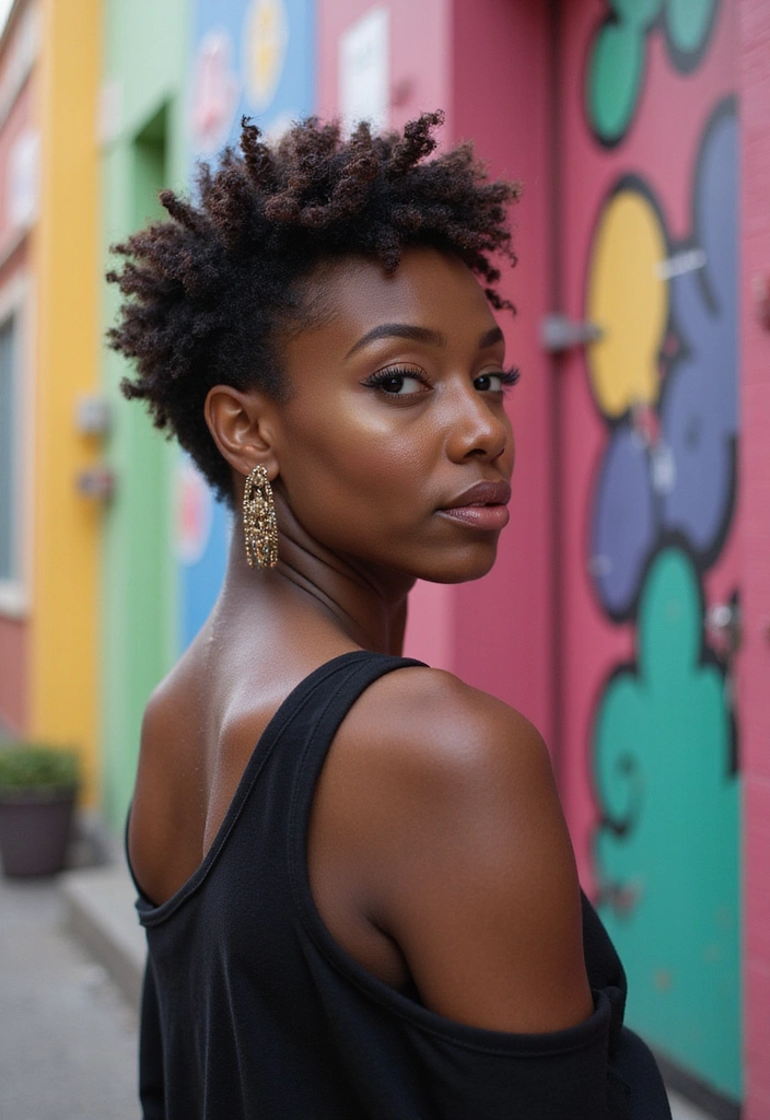 21 Stunning Short Curly Haircuts That'll Make You Book Your Next Salon Appointment Instantly! - 2. Chic Curly Pixie