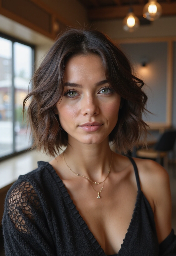 21 Stunning Choppy Bob Hairstyles to Inspire Your Next Big Hair Change! - 5. The Textured Choppy Bob