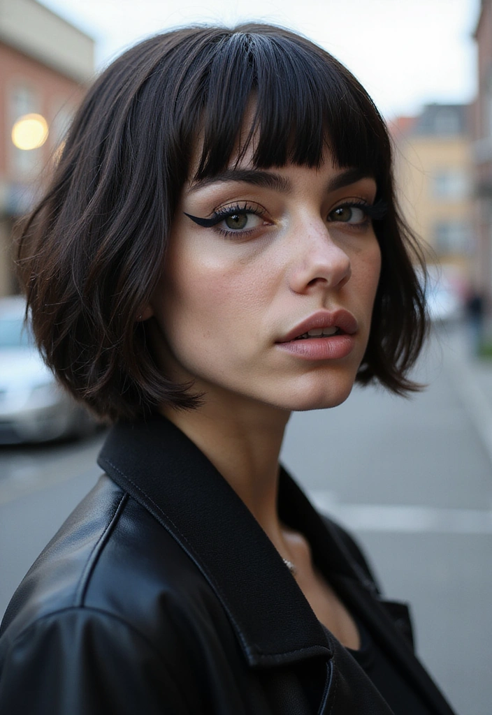 21 Stunning Choppy Bob Hairstyles to Inspire Your Next Big Hair Change! - 17. The Choppy Bob with Undercut