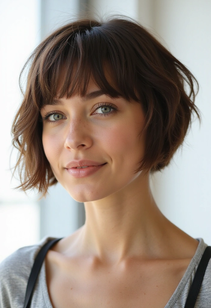 21 Stunning Choppy Bob Hairstyles to Inspire Your Next Big Hair Change! - 10. The Short Choppy Bob
