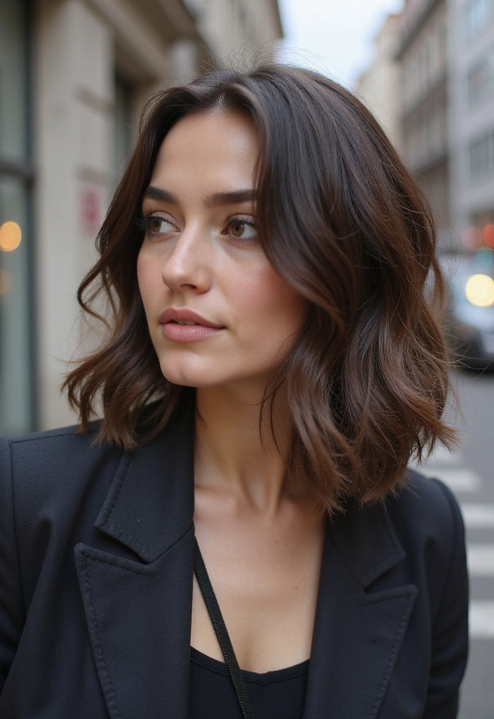21 Stunning Choppy Bob Hairstyles to Inspire Your Next Big Hair Change! - 11. The Long Choppy Bob