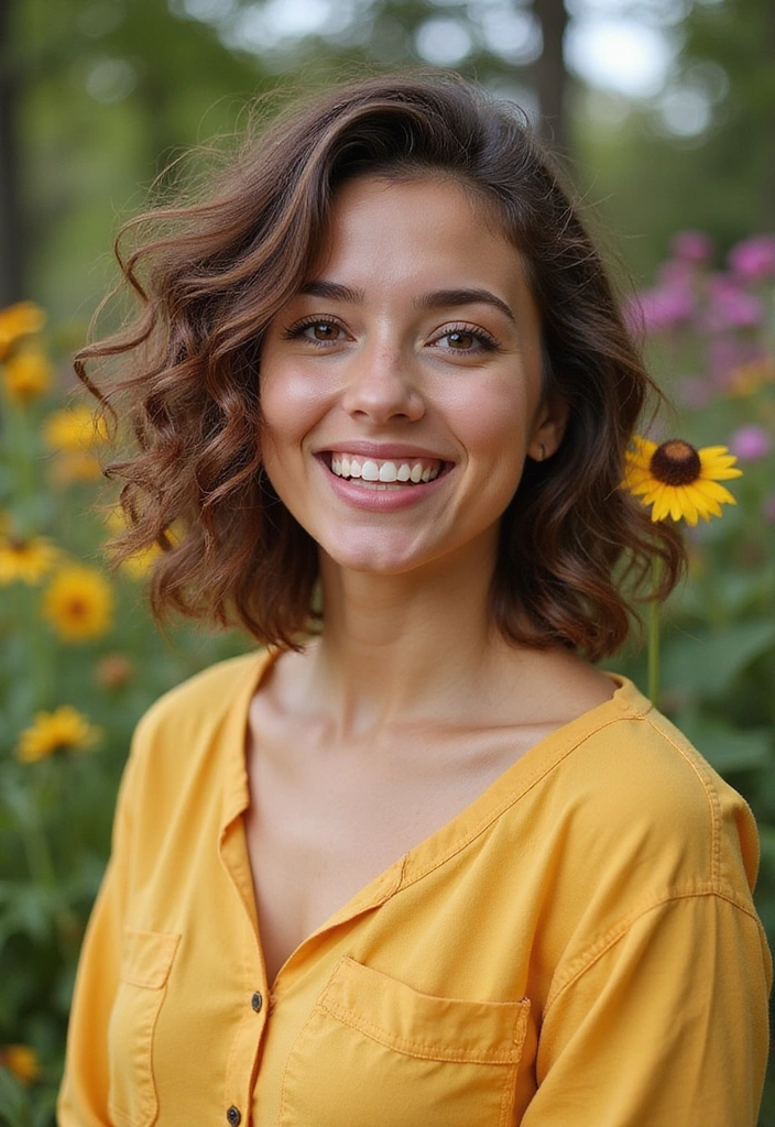 21 Curly Bob Ideas That Will Transform Your Look (You Won't Believe #7!) - 4. Shoulder-Length Curly Bob