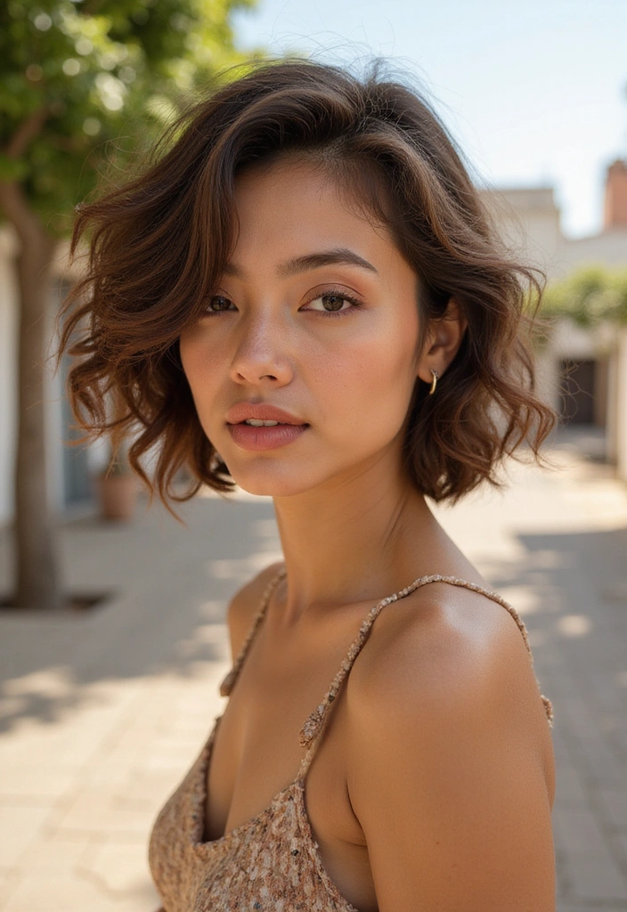 21 Curly Bob Ideas That Will Transform Your Look (You Won't Believe #7!) - 17. Curly Bob with Loose Waves