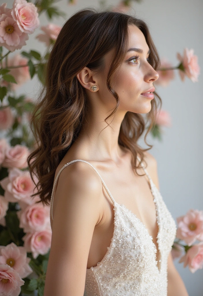 21 Aesthetic Long Bob Hairstyles You’ll Obsess Over (Wait Until You See #7!) - 8. Half-Up, Half-Down