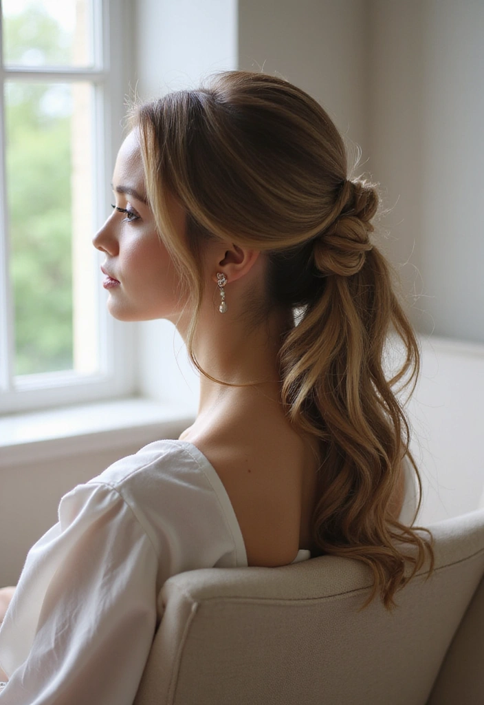 20 Gorgeous Hair Down Hairstyles That Will Turn Heads (You Won't Believe #11!) - 13. Soft Romantic Ponytail
