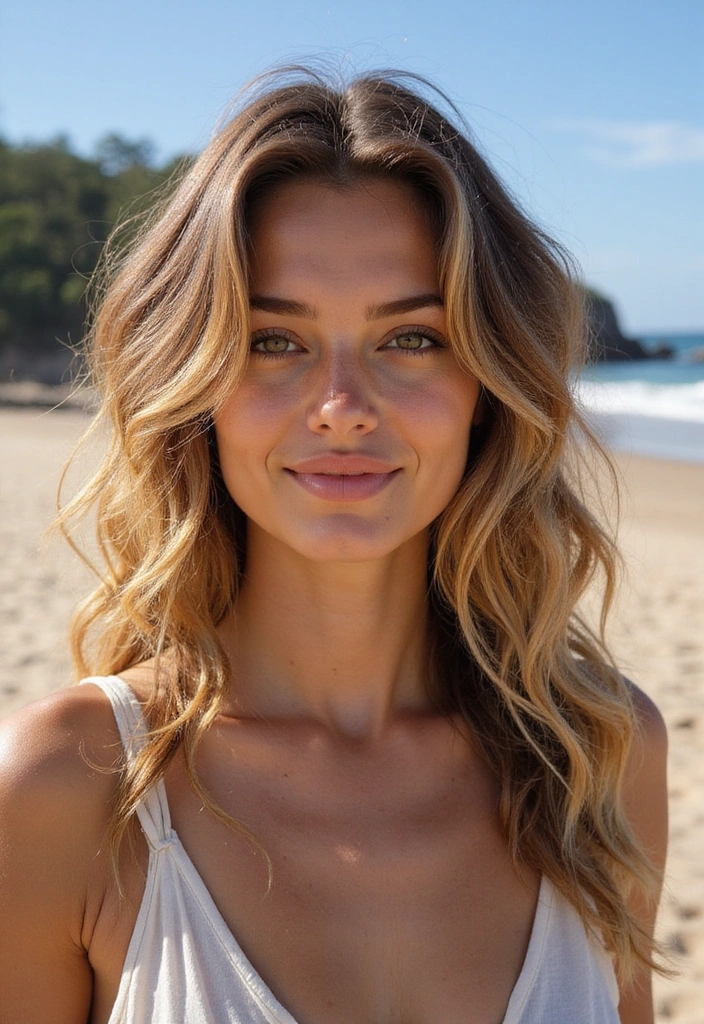 21 Aesthetic Long Bob Hairstyles You’ll Obsess Over (Wait Until You See #7!) - 1. Messy Beach Waves