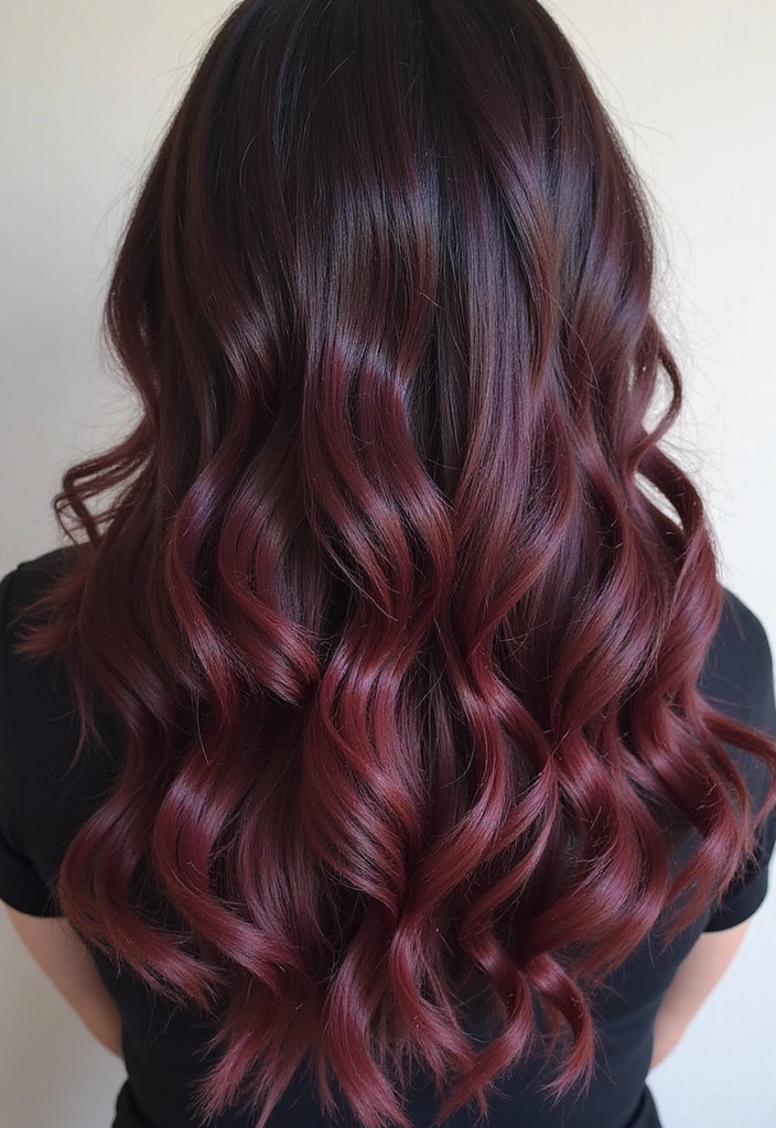 21 Stunning Burgundy Hair Ideas That Will Make You Want to Book a Dye Appointment Today! - 2. Burgundy Balayage