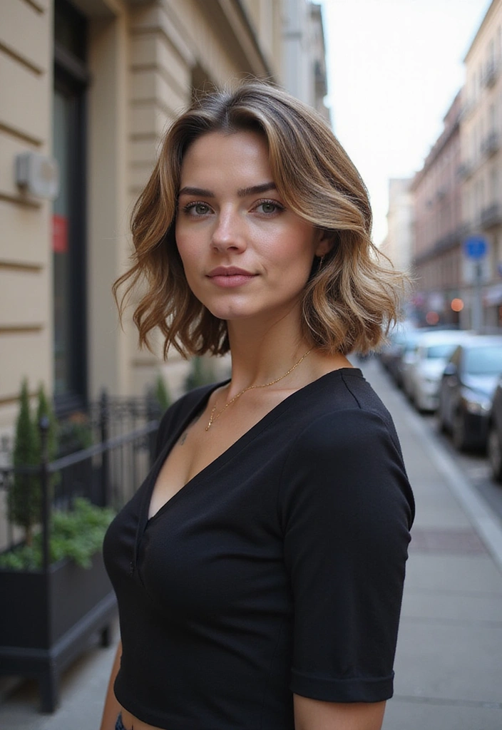 21 Shorter Layered Haircuts That'll Transform Your Look Instantly (You Won't Believe #5!) - 6. Layered Lob