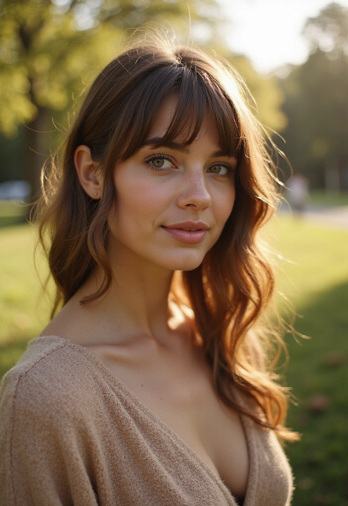 21 Shorter Layered Haircuts That'll Transform Your Look Instantly (You Won't Believe #5!) - 7. Soft Layers with Bangs