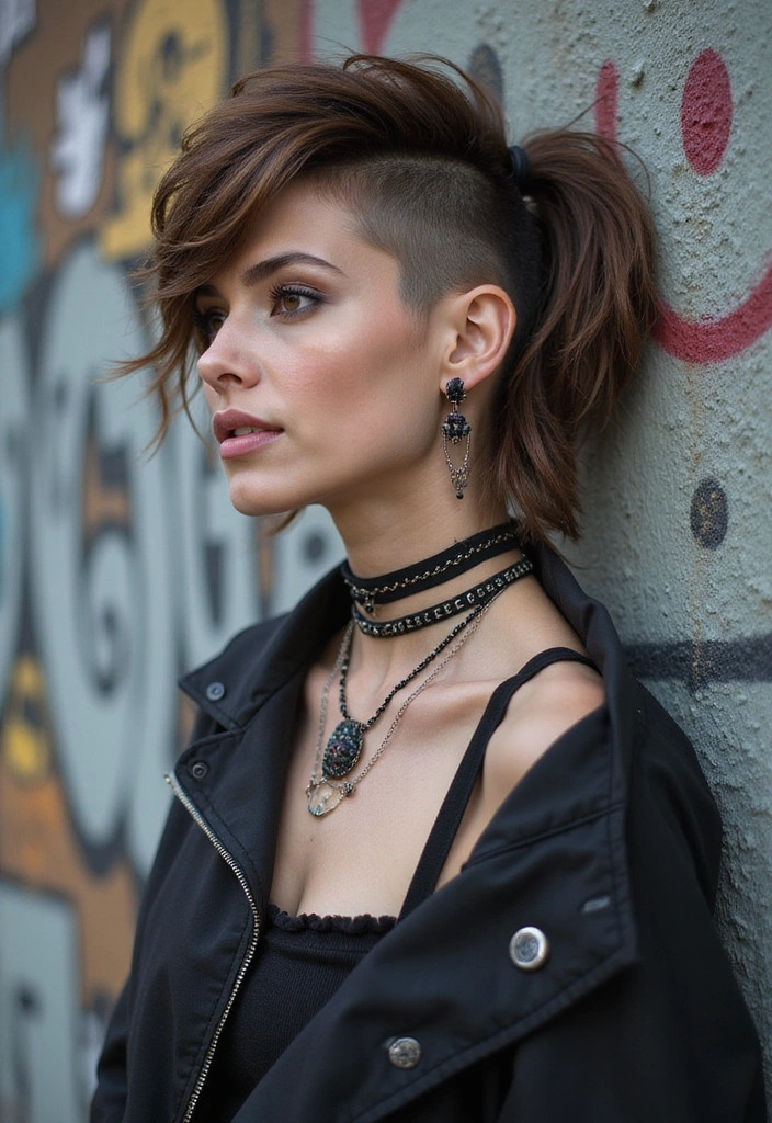 21 Shorter Layered Haircuts That'll Transform Your Look Instantly (You Won't Believe #5!) - 8. Layered Mohawk