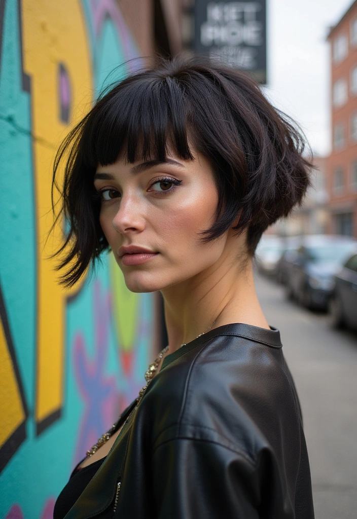21 Shorter Layered Haircuts That'll Transform Your Look Instantly (You Won't Believe #5!) - 18. Modern Bob with Undercut