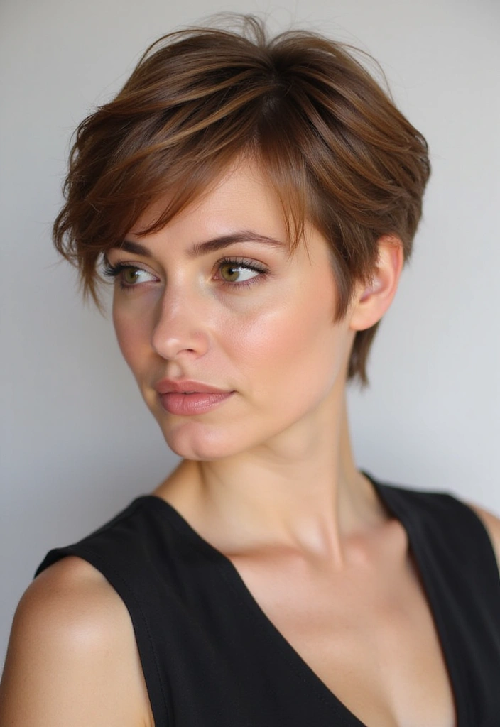 21 Stunning Light Brown Hair Ideas You Need to Try Right Now (You Won't Believe #15!) - 13. Light Brown Pixie Cut