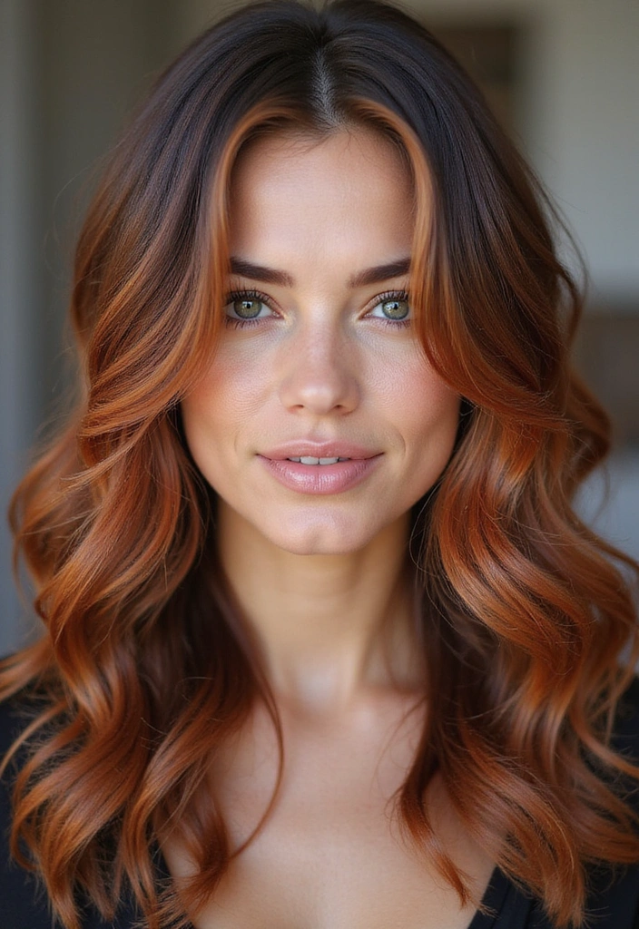 21 Stunning Light Brown Hair Ideas You Need to Try Right Now (You Won't Believe #15!) - 6. Light Brown with Copper Highlights