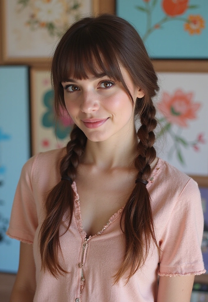 21 Stunning Viking Hairstyles That Will Transform Your Look (You Won't Believe #5!) - 14. The Viking Side Braid with Bangs