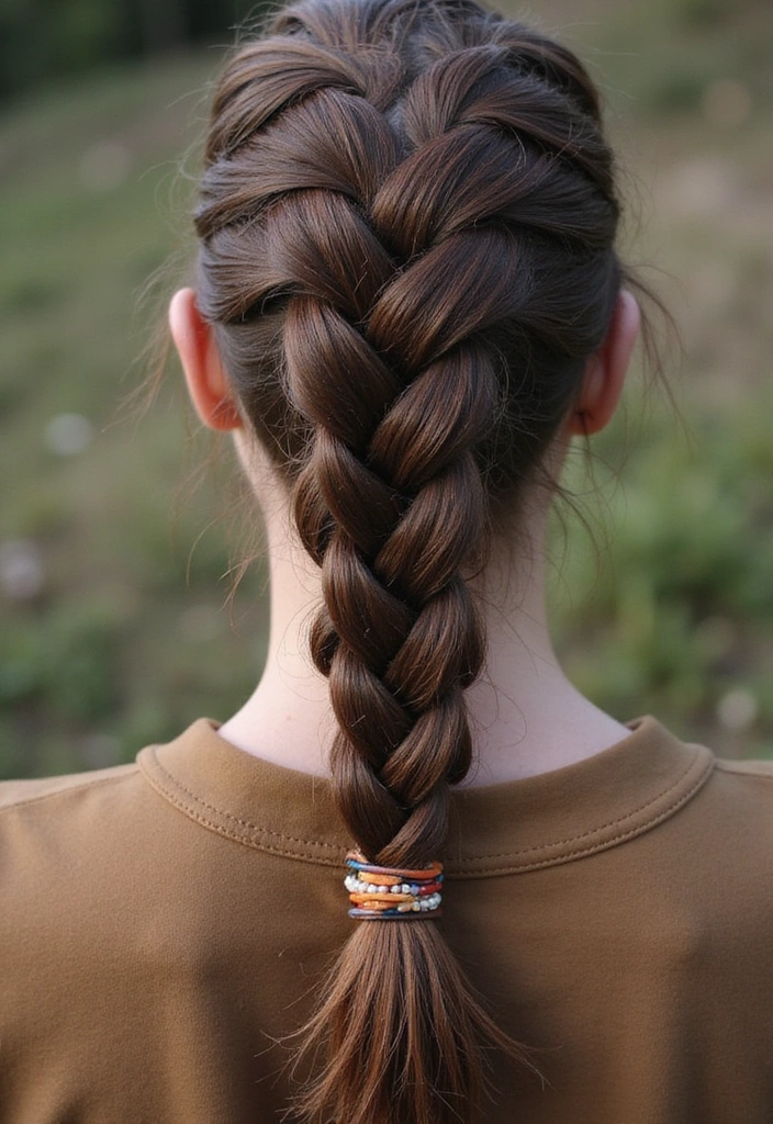 21 Stunning Viking Hairstyles That Will Transform Your Look (You Won't Believe #5!) - 1. The Classic Viking Braid