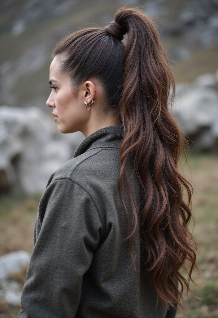 21 Stunning Viking Hairstyles That Will Transform Your Look (You Won't Believe #5!) - 6. The Viking Ponytail