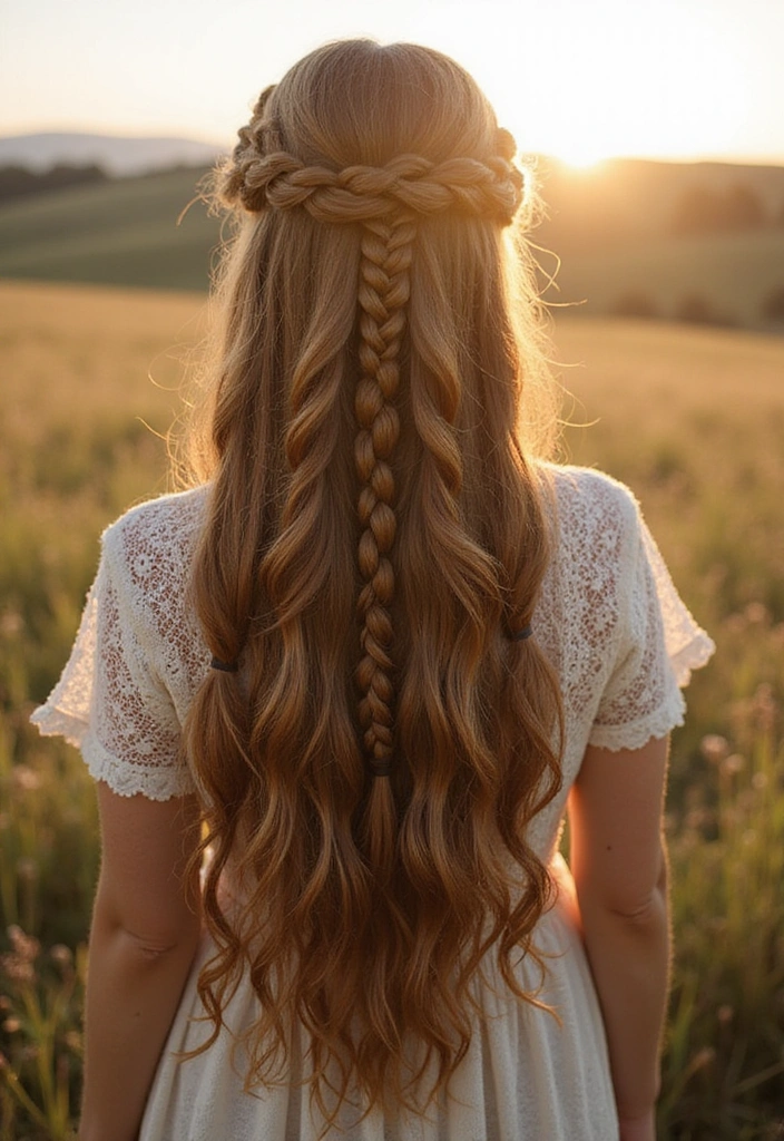 21 Stunning Viking Hairstyles That Will Transform Your Look (You Won't Believe #5!) - 10. The Bohemian Viking Waves