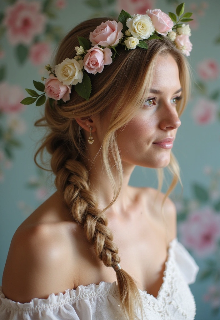 21 Stunning Viking Hairstyles That Will Transform Your Look (You Won't Believe #5!) - 13. The Viking Halo Braid