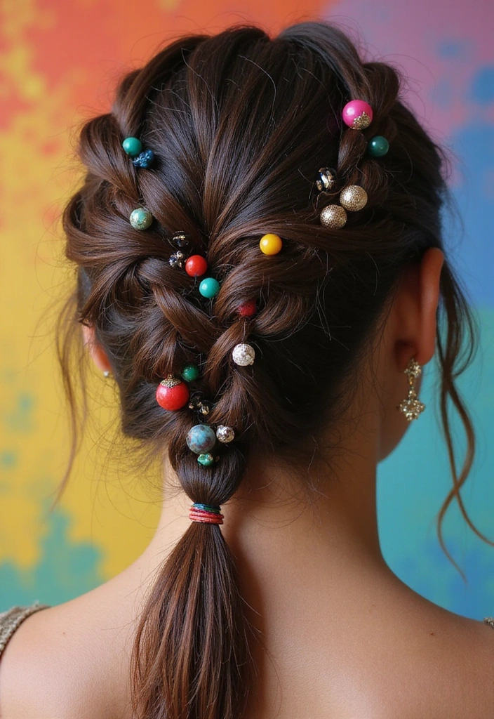 21 Stunning Viking Hairstyles That Will Transform Your Look (You Won't Believe #5!) - 17. The Viking Beaded Braid