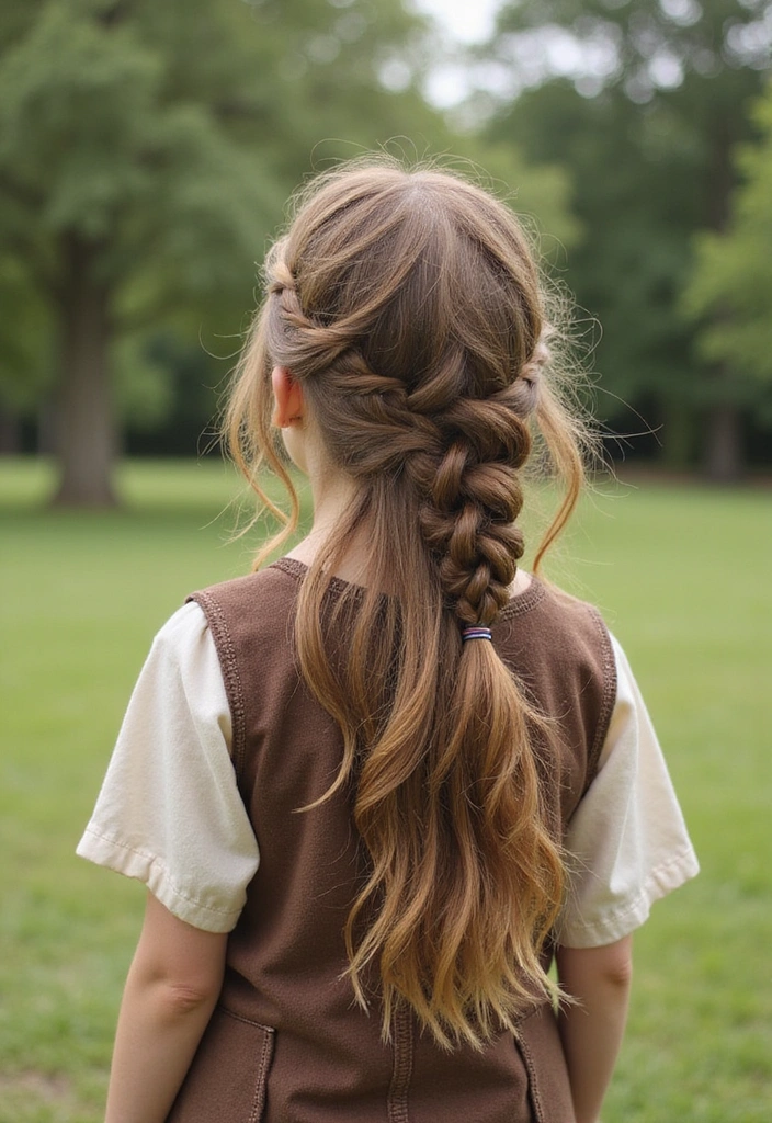 21 Stunning Viking Hairstyles That Will Transform Your Look (You Won't Believe #5!) - 12. The Viking Side Ponytail