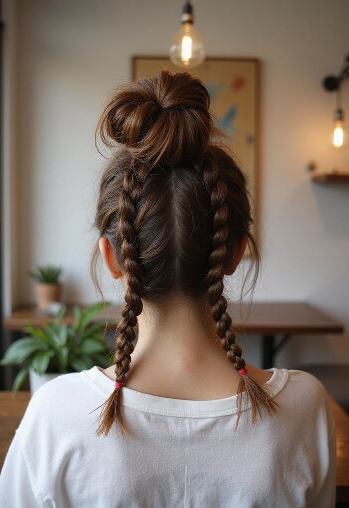 21 Stunning Viking Hairstyles That Will Transform Your Look (You Won't Believe #5!) - 15. The Viking Messy Bun