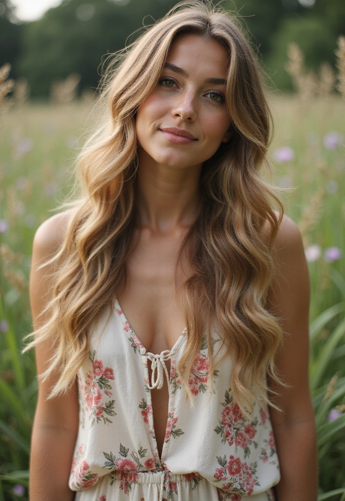 20 Gorgeous Hair Down Hairstyles That Will Turn Heads (You Won't Believe #11!) - 7. Bohemian Waves