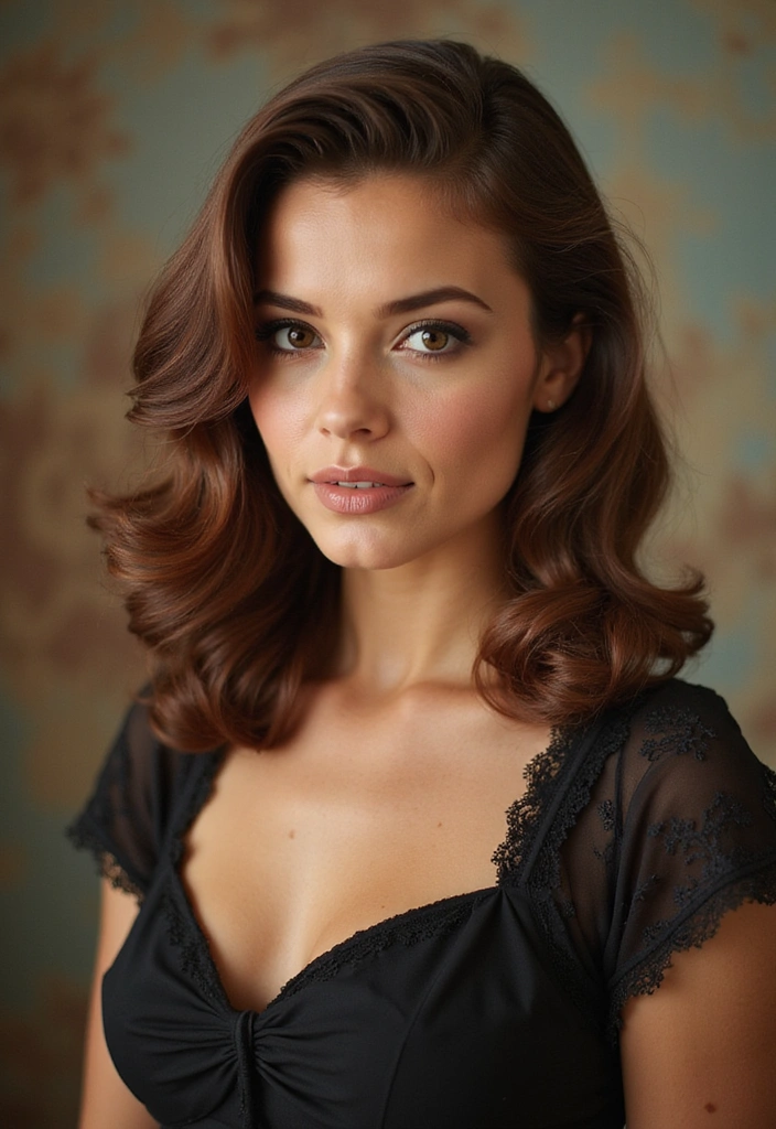 21 Stunning Hairstyles for Medium Length Hair That Will Turn Heads! - 10. Vintage Waves
