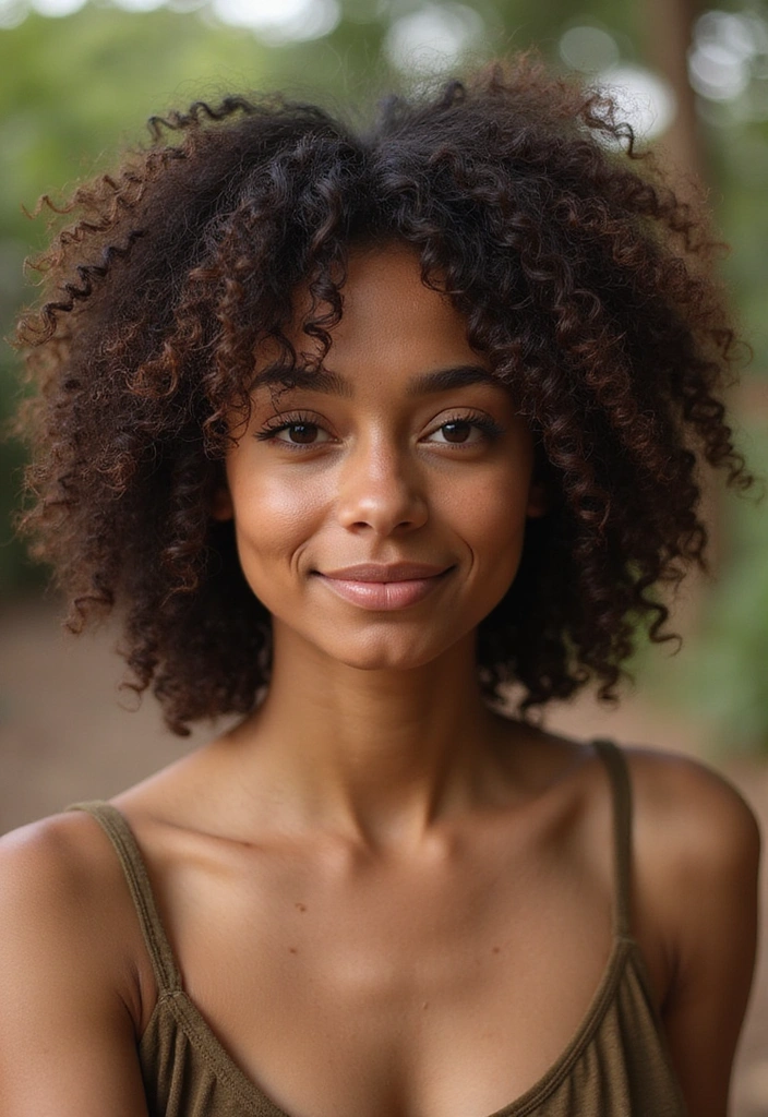 21 Stunning Hairstyles for Medium Length Hair That Will Turn Heads! - 19. Natural Curls