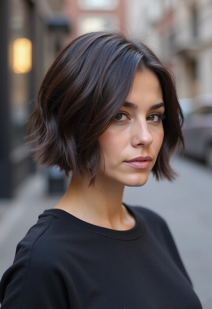 21 Stunning Hairstyles for Medium Length Hair That Will Turn Heads! - 11. Angular Bob