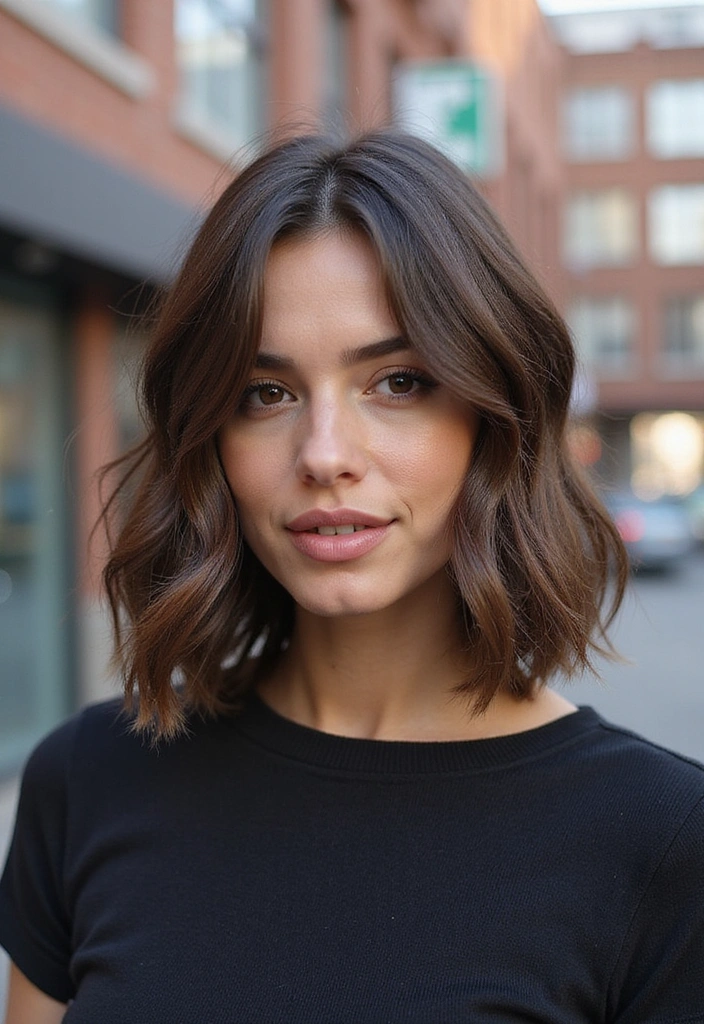 21 Stunning Hairstyles for Medium Length Hair That Will Turn Heads! - 6. Textured Lob