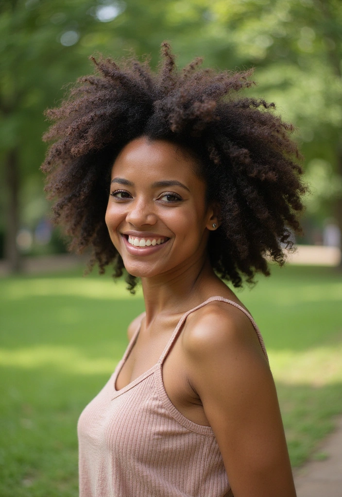 21 Mind-Blowing Natural Curly Hairstyles You Need to Try Today! - 1. The Classic Curly Afro
